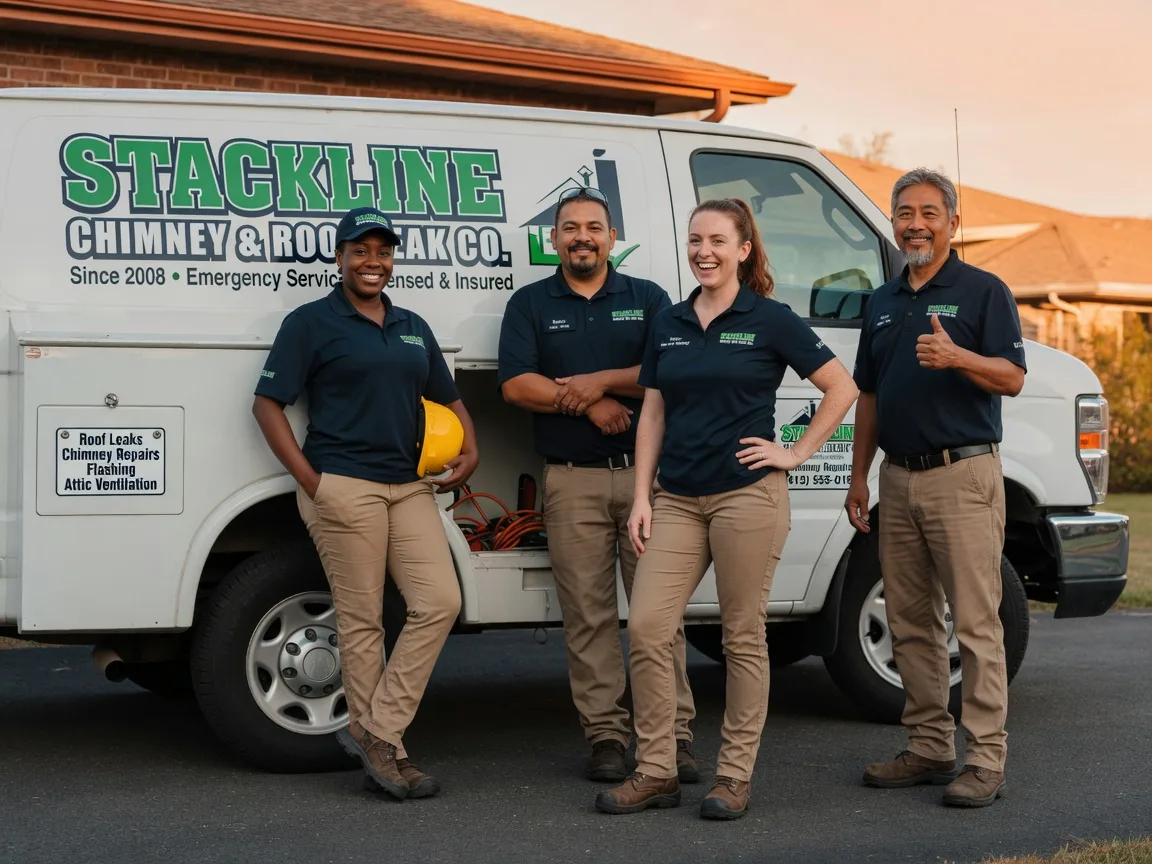 Chimney flashing repair company in Ulm, AR